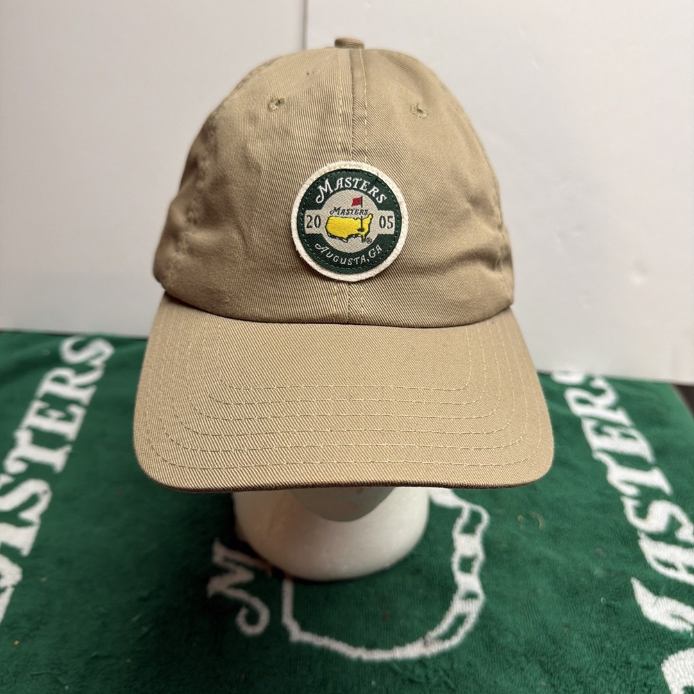 Masters 2005 Augusta National Strap Back American Needle Golf Hat